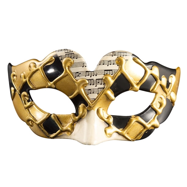 Máscara de Halloween Half-Face Venice Latex para fiesta