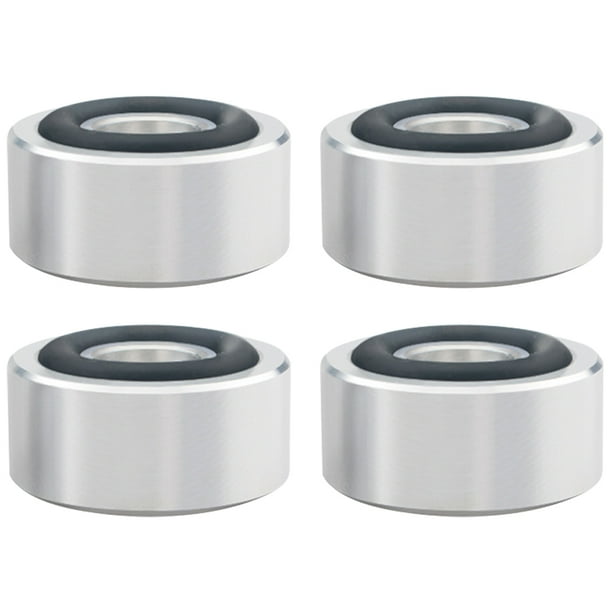 Pie de aislamiento de altavoz, Base de altavoz de aleación de aluminio, soporte para Subwoofer, 4 Uds.
