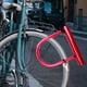 thumbnail image 1 of Road Bike U Lock Ciclismo D Locks Scooter eléctrico Bloqueo de rueda de rojo Cola Candado de seguridad para bicicletas, 1 of 8