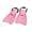 Pink, variant on High-grade frog flippers can adjust the flippers adult foot children's long flippers swimming frog shoes