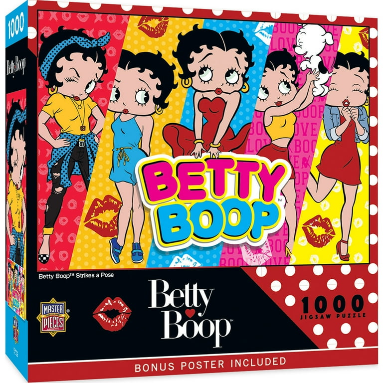 MasterPieces 1000 Piece Puzzle - Betty Boop Strikes a Pose - 19.25