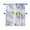 Ink Blue, variant on HonorHut Floral Kitchen Curtains Sets 2 Tiers Light Filtering Pocket Valances Decorative Leaf Printing Drapes Curtain Valance and Tier Set Daisy Yellow
