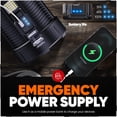 thumbnail image 4 of Linterna Practical Survival P90 LED recargable con reflector solar, 4 of 7