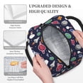 thumbnail image 3 of Rocae Rocket Satellite for Leakproof Lunch Box for Adults, Wide Opening Lunch Tote Bag, Reusable Lunch Cooler Bag, 3 of 6