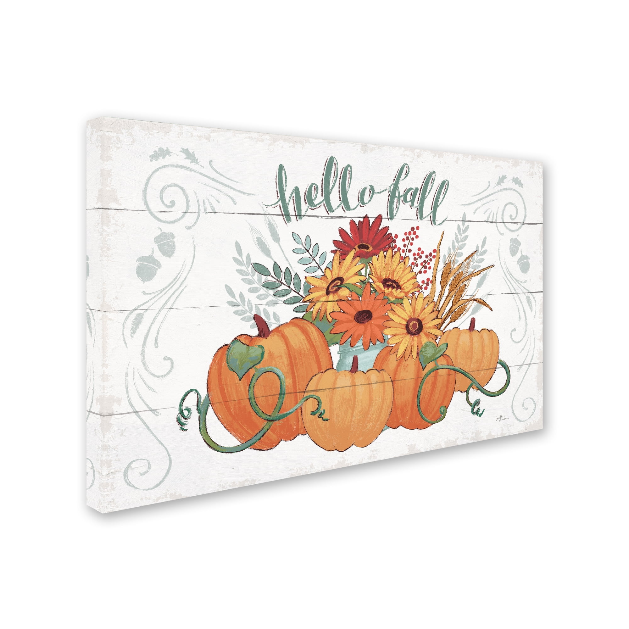 Trademark Fine Art 'Fall Fun I' Canvas Art by Janelle Penner