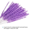 thumbnail image 3 of Uxcell 3.2mm Flower Stamen, Artificial Flower Stamen Pistil Matt Floral Pollen Stamen for DIY Christmas, Purple 100 Pcs, 3 of 6