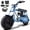 MB002-Blue, variant on Aoemoe 105CC Dirt Bike, 30 MPH High-Speed Off-Road Motorcycle, Black