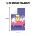 thumbnail image 2 of Sikiie Dog Washes in a Bath Waffle Weave Kitchen Dish Cloth,Super Absorbent Kitchen Dish Towels 16*26 Inches for Dish Rags Washing Dishes, Drying Dishes, 2 of 7