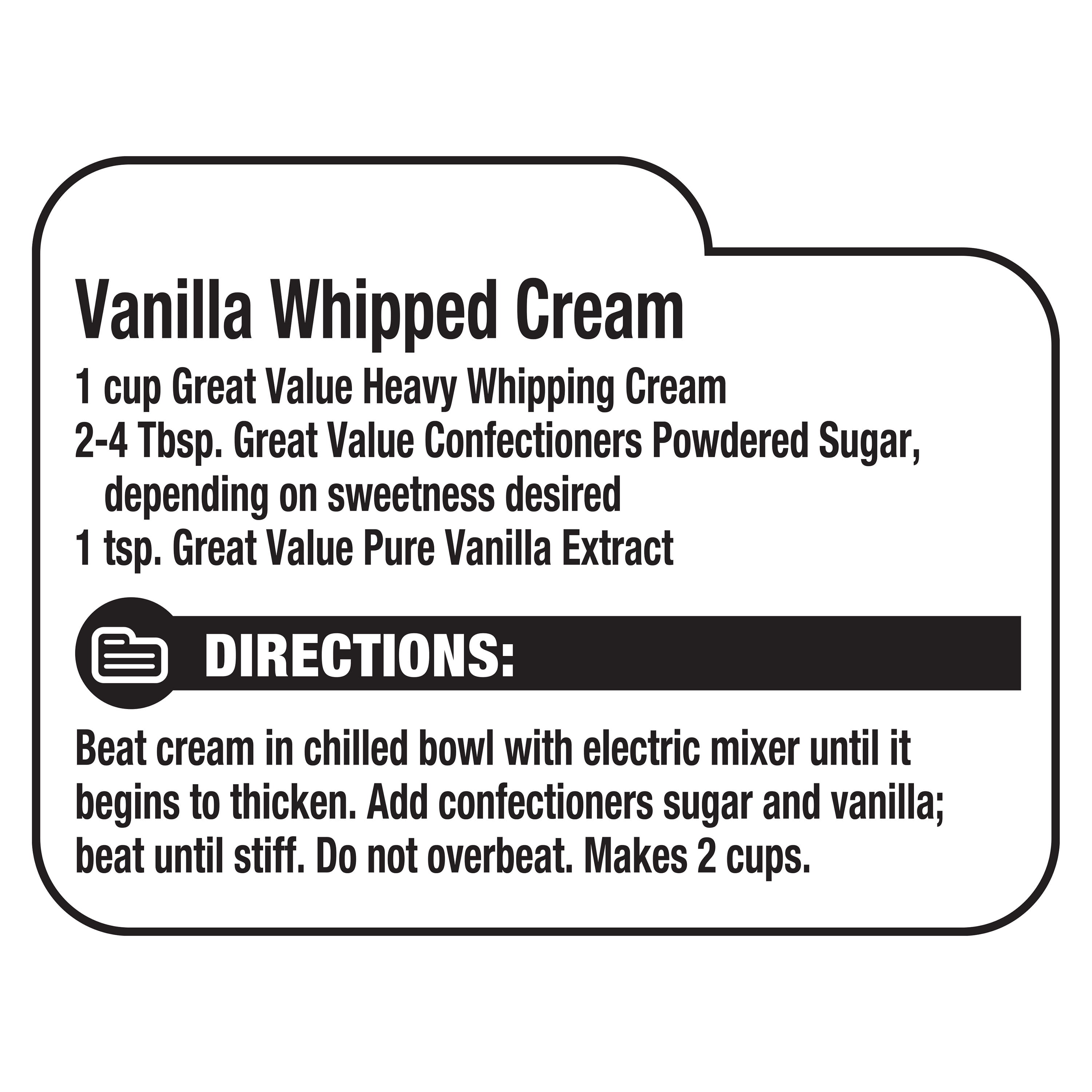 Great Value Pure Vanilla Extract, 2 fl oz