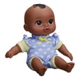 thumbnail image 1 of Mini Soft Baby Doll, 8", African American, 1 of 2