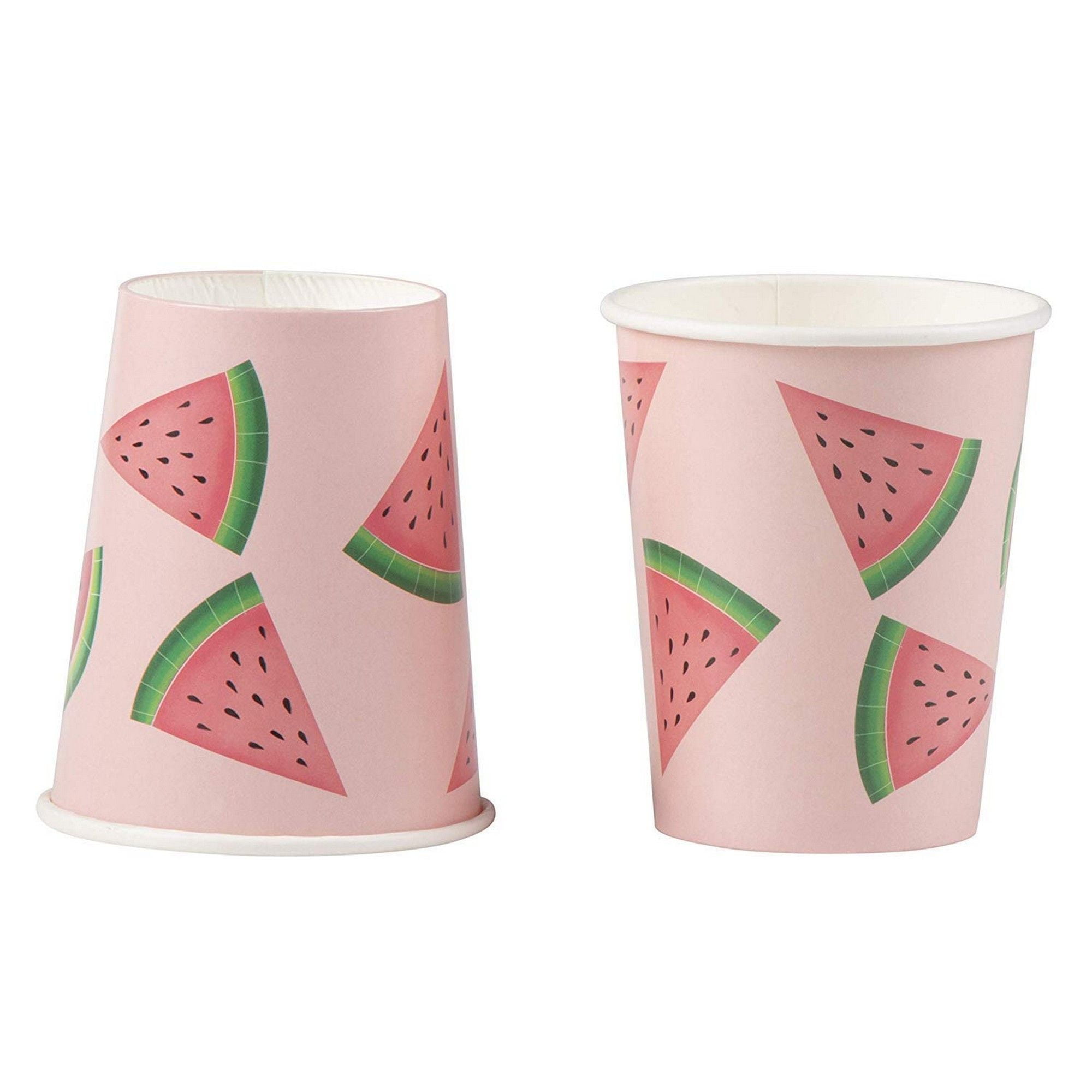 watermelon plates and napkins