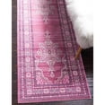 thumbnail image 7 of Unique Loom D'Amore Austin Rug Pink/Beige 2' 7" x 10' Runner Floral Bohemian Perfect For Bathroom Hallway Mud Room Laundry Room, 7 of 7