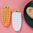 thumbnail image 4 of 2Pcs Flexible Vegetable Brush Kitchen Cleaning Brush Vegetable Fruit Washing Cleaning Brushes Pot Pan Dish Sponge ScrubberSilicone Dishwashing Brush Bendable Fruit Brush Potato Scrubber Carrot Brush, 4 of 12