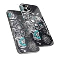 thumbnail image 6 of DesignSkinz Aztec Elephant Blue Accented Modern Illustration Full-Body Skin Decal Wrap Cover for iPhone 16, 6 of 9