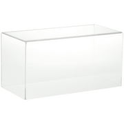 Plymor Clear Acrylic Display Case with No Base, 12" W x 6" D x 6" H