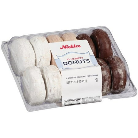 Nickles Variety Donuts, 12 - 14.5 oz donuts