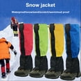 thumbnail image 5 of Ankle Leg Gaiters 鈥?Waterproof and Adjustable Snow Boot Gaiters for Hiking, Walking, Hunting, Mountain Climbing and Snowshoeing, 5 of 8