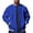 Dark Blue, variant on Men's Varsity Jackets Fashion Colorblock Button Down Baseball Bomber Coats Midweight Fall Spring Streetwear Outerwear for Daily Wear Red XXL