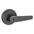 thumbnail image 2 of Kwikset Delta Polished Brass Steel Privacy Lever 3 Right or Left Handed, 2 of 3