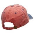 thumbnail image 4 of Pitching At You Embroidered Pigment Dyed Wash Caps - Orange Navy OSFM, 4 of 5