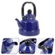 thumbnail image 2 of EeaseMX Tetera de agua esmaltada con patrón moteado, tetera de calentamiento delicado para el hogar, 2 of 7