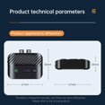 thumbnail image 2 of Receptor de audio con convertidor de perilla multifunción compatible con Bluetooth 5.3, 2 of 8