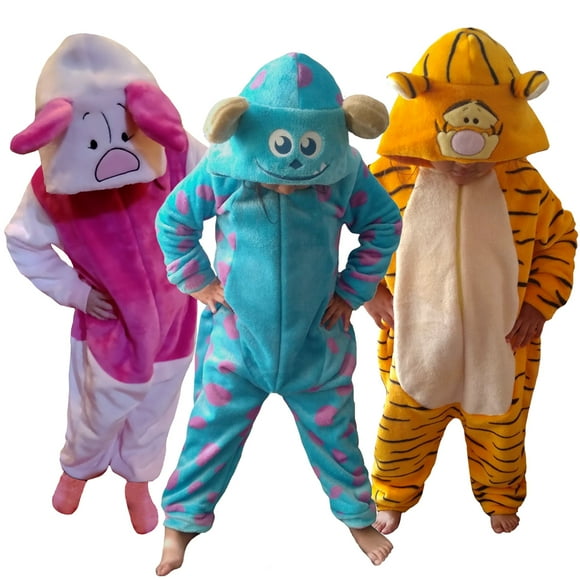 Pack 3 Mamelucos Niña Disney Piglet, Sulley, Tigger Disney UNNAV