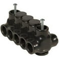 thumbnail image 1 of Morris Products 97863 Black Insulated Mountable - Dual Entry 3 Ports 600 - 4, 1 of 2