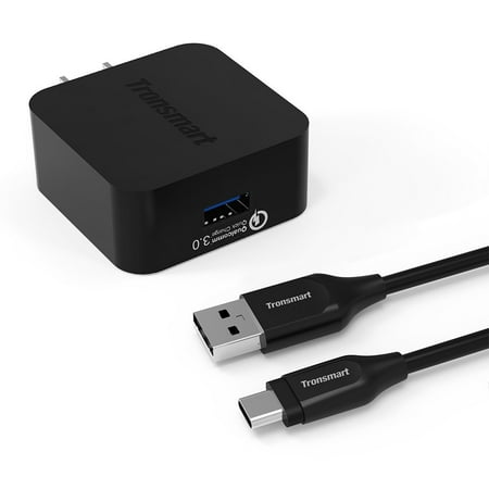 Certified Quick Charge™ 3.0 USB-C™ Home Wall AC Charger for Samsung Galaxy Note 8 / S8 / S8