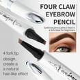 thumbnail image 5 of Microblading Eyebrow Pen,3D Waterproof Magic Eyebrow Pencil,4-Tip Eyebrow Pencil, Natural Makeup Long-Lasting Fine Stroke Magic Eyebrow Pencil, Black, 5 of 9