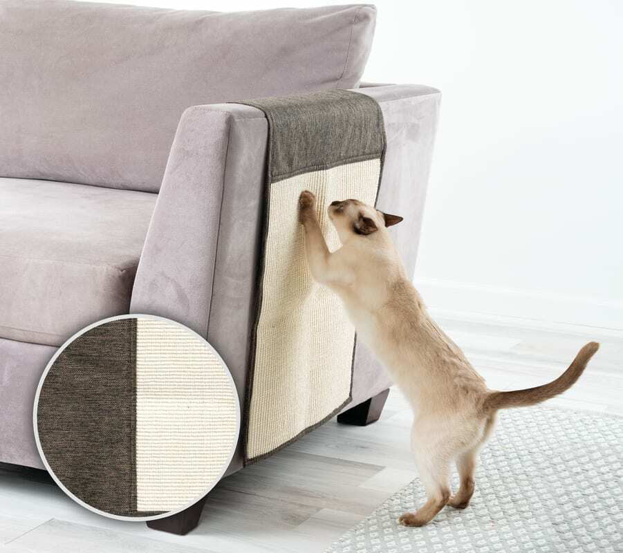 Sisal Scratcher Mat Couch Cover Shield Prevent Pet Cat Sctatching