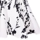 thumbnail image 3 of Gibobby Vestido Causal para Mujer de Verano moda estilo retro tutú redondo sin mangas fondo vestido estampado negro(Blanco,G), 3 of 4