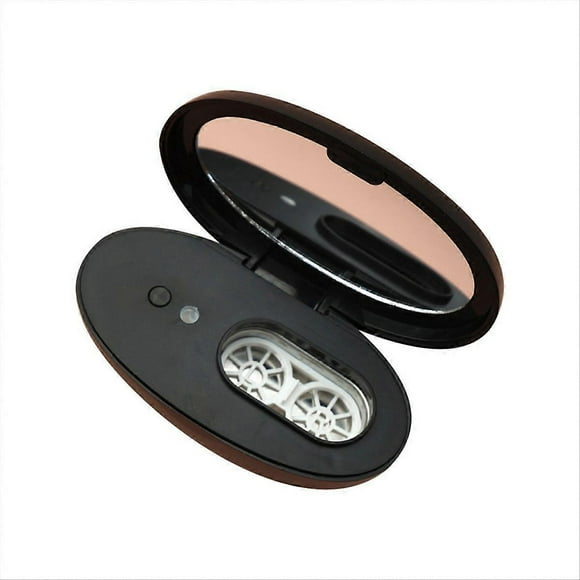 Ultrasonic Contact Lenses Case Cleaner Tear Cleaning Container Black