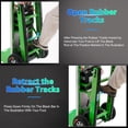 thumbnail image 5 of Esheno Electric Stair Climbing Hand Truck 900 lb Capacity 1250W Motor Heavy Duty Stair Climber Green, 5 of 8