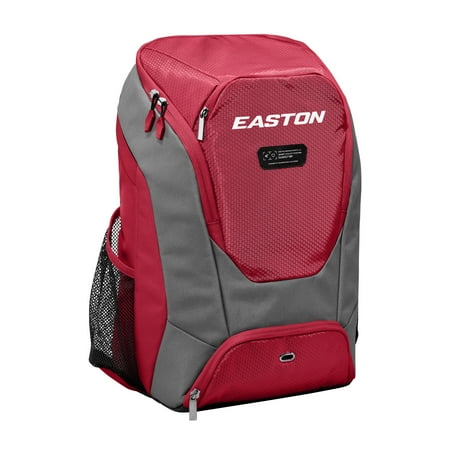Easton Dugout Backpack Equipment Bag | Baseball & Softball | Red