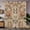 Beige-colored, variant on Medieval Tapestry Forest Animal Window Curtains Blackout Rod Pocket for Living Room Bedroom Nursery - 21" W x 63" L (Pack of 2)