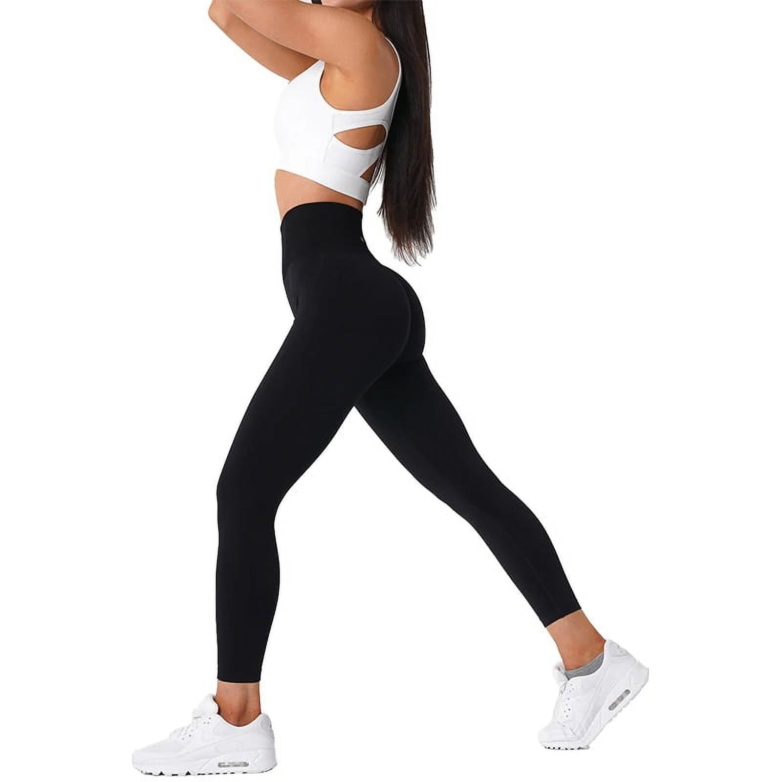 Beileda Nvgtn Solid Seamless Leggings Women Soft Workout Tights Fitness Outfits Yoga Pants Gym Wear Spandex Leggings Black