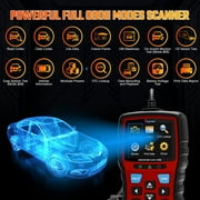 OBD2 Scanner, VDIAGTOOL VD30 10 Modes Check Engine Fault Code Reader, Diagnostic Scan Tool Red