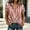 *Red, variant on ClodeEU Women's Striped V Neck Short Sleeve Blouse,Casual Twist Hem Knotted Shirt for Summer Black,Women's Plus L