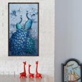 thumbnail image 3 of 5D bricolaje completo taladro cuadrado diamante pintura pavo real Cruz puntada mosaico Kit Tmvgtek decoración de arte en el hogar, 3 of 8