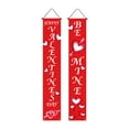 thumbnail image 2 of Uuiauoio Valentine's Day Door Banner Decoration Valentine Hanging Front Porch Love Heart Banner Romantic for the Home Wall School Office Indoor Outdoor Party Supplies Decor, 2 of 6