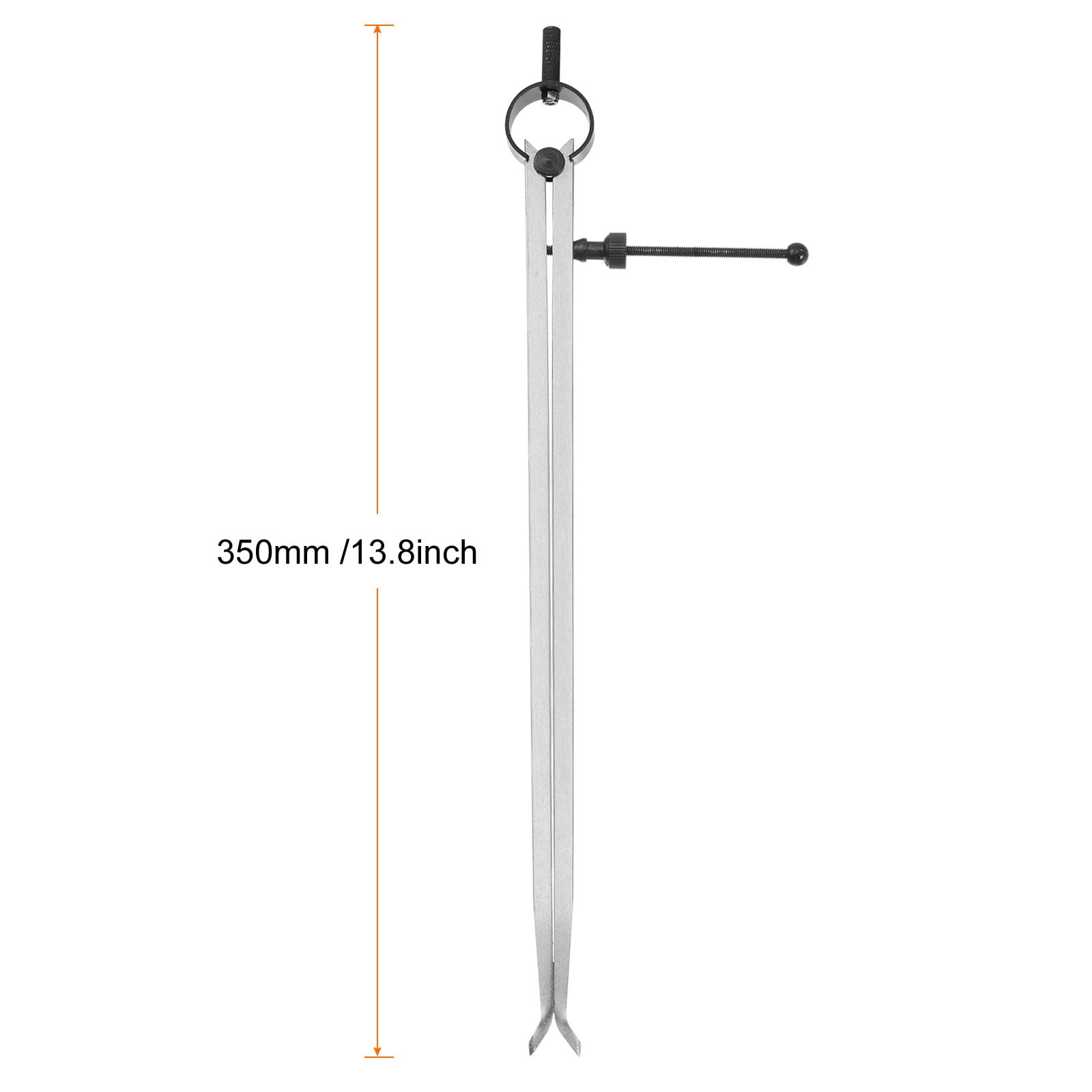 Uxcell Spring Joint Caliper 12 inch / 300mm Steel Adjustable Spring Inside Caliper with Solid Nut