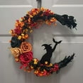 thumbnail image 4 of Halloween Four Color Rose Witch Door Garland Adding Charm And Mysterious Holiday Decorations, 4 of 8