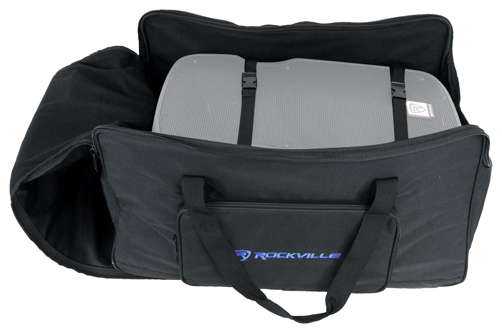 Rockville RPG12 12" Powered 800 Watt DJ PA Speaker+Carry Bag