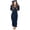Navy, variant on Kid Onesie Halloween Hooded Jumpsuit Flannel Plush Zip up Romper with Bear Ears Fall Winter Warm Outfits Cute Fashion Clothes