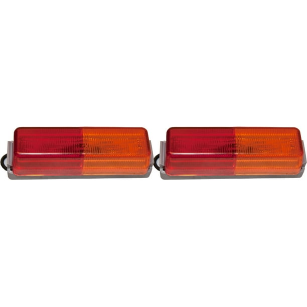 Fender brackets W/Light Red/Amber Trailer Camper ONE