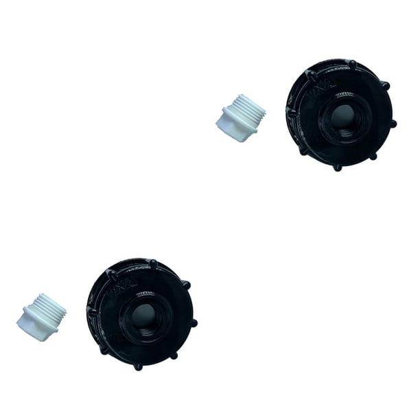 Kenally Adaptador de barriles IBC de plástico, herramienta de conexión de conector de manguera de riego para jardinería doméstica profesional 0.52 pulgadas 2piezas Kenally CBP495593