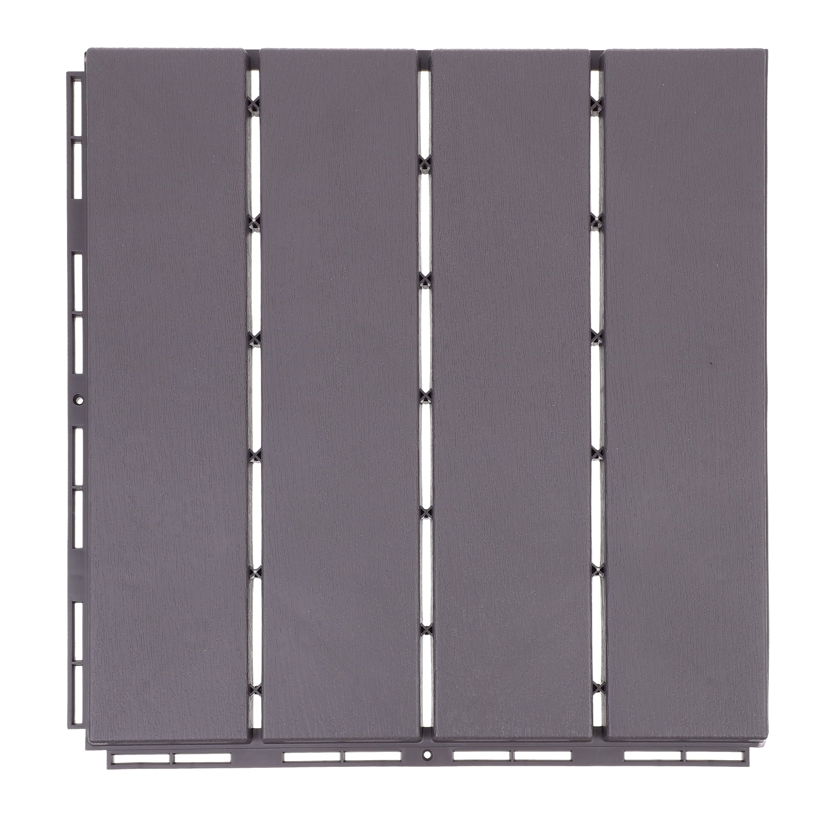 OUNONA Deck Tiles Interlocking Tile Outdoor Wood Patiodecking Rug