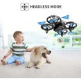 thumbnail image 5 of Kids Mini Drone, Manual Remote Control Quadcopter with 3 Batteries, Longer Flight Time, Altitude Hold, Headless Mode, Throw GO, 3D Flip, 5 of 5