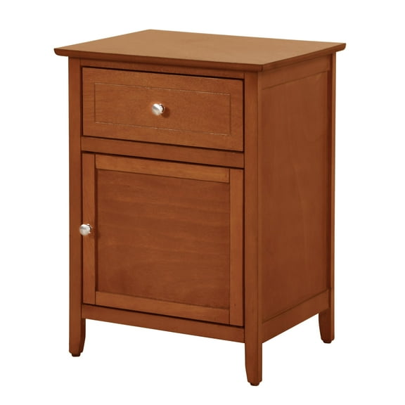 Newboti Furniture Izzy G1414-N-60 1 Drawer /1 Door Nightstand, Oak 34005